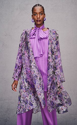 Marina Rinaldi Elegant Collection Silk Organza FW23